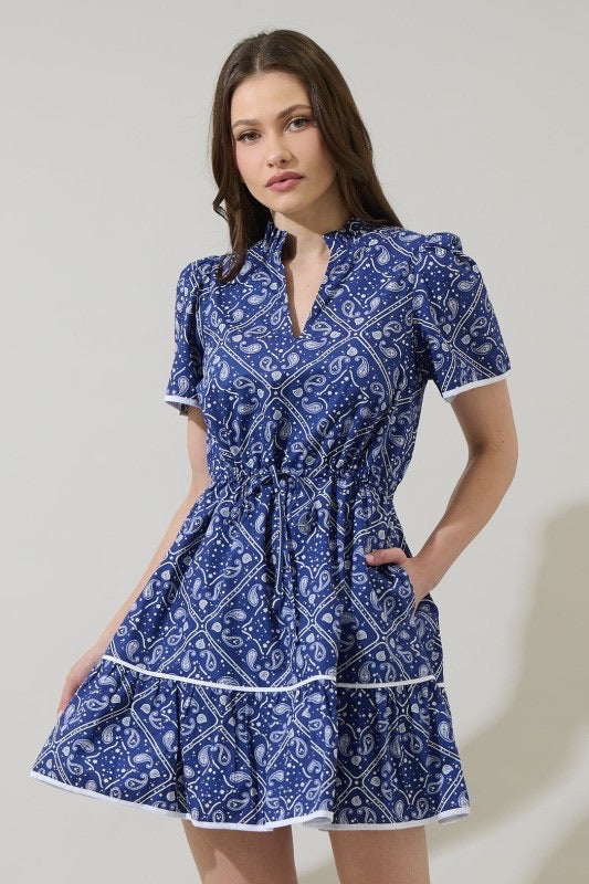 Suede dress