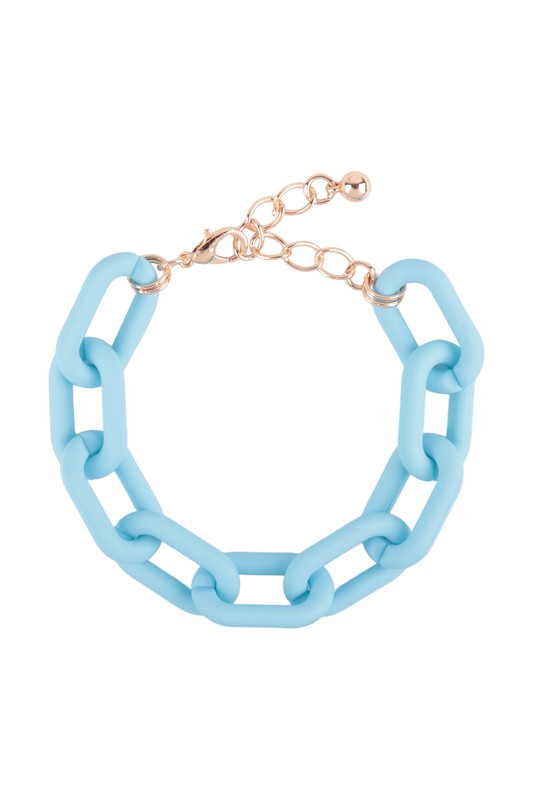 Colorful Chain Link Bracelet