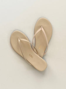 Foundations by TKEES Sandal in Linen